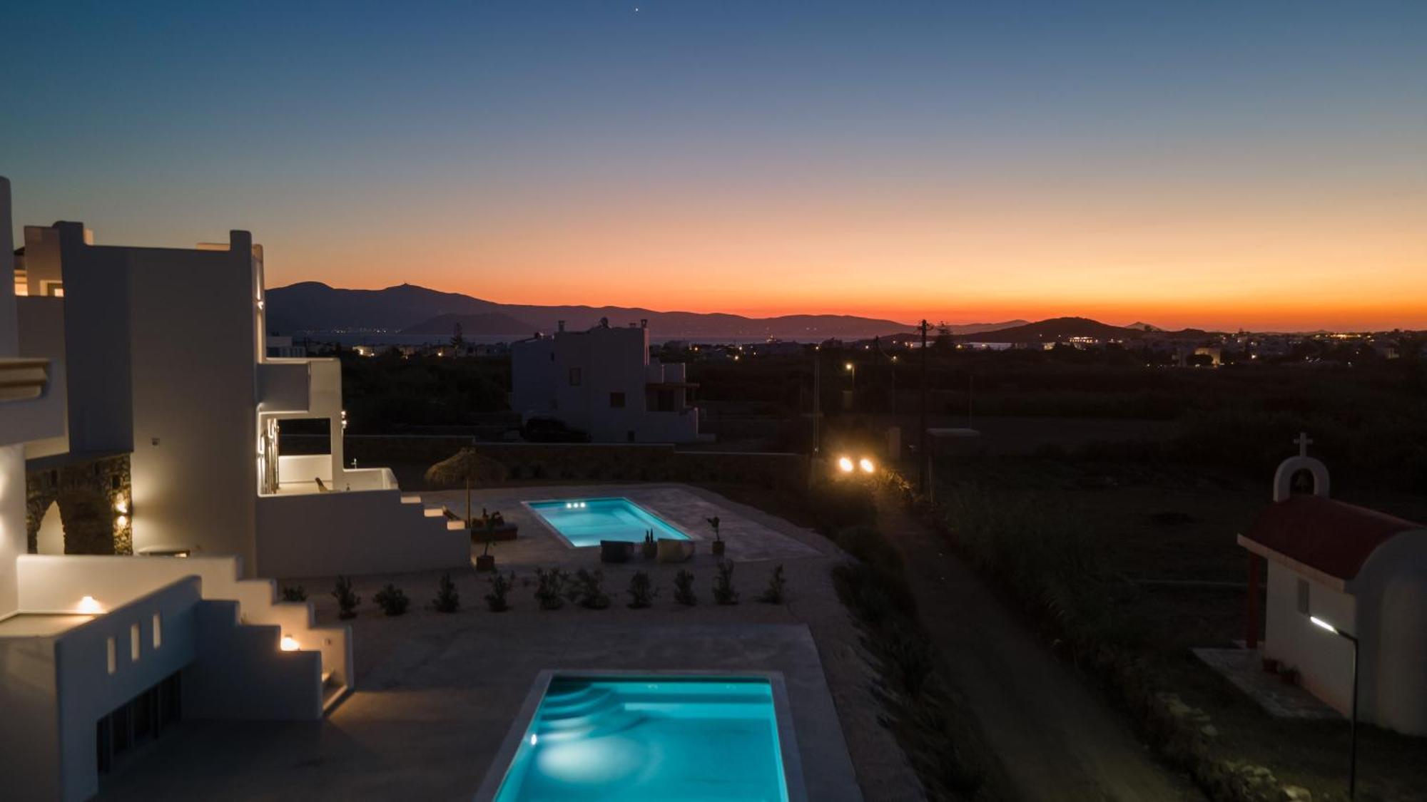 Agia Anna  Nymphee Luxury Villas מראה חיצוני תמונה