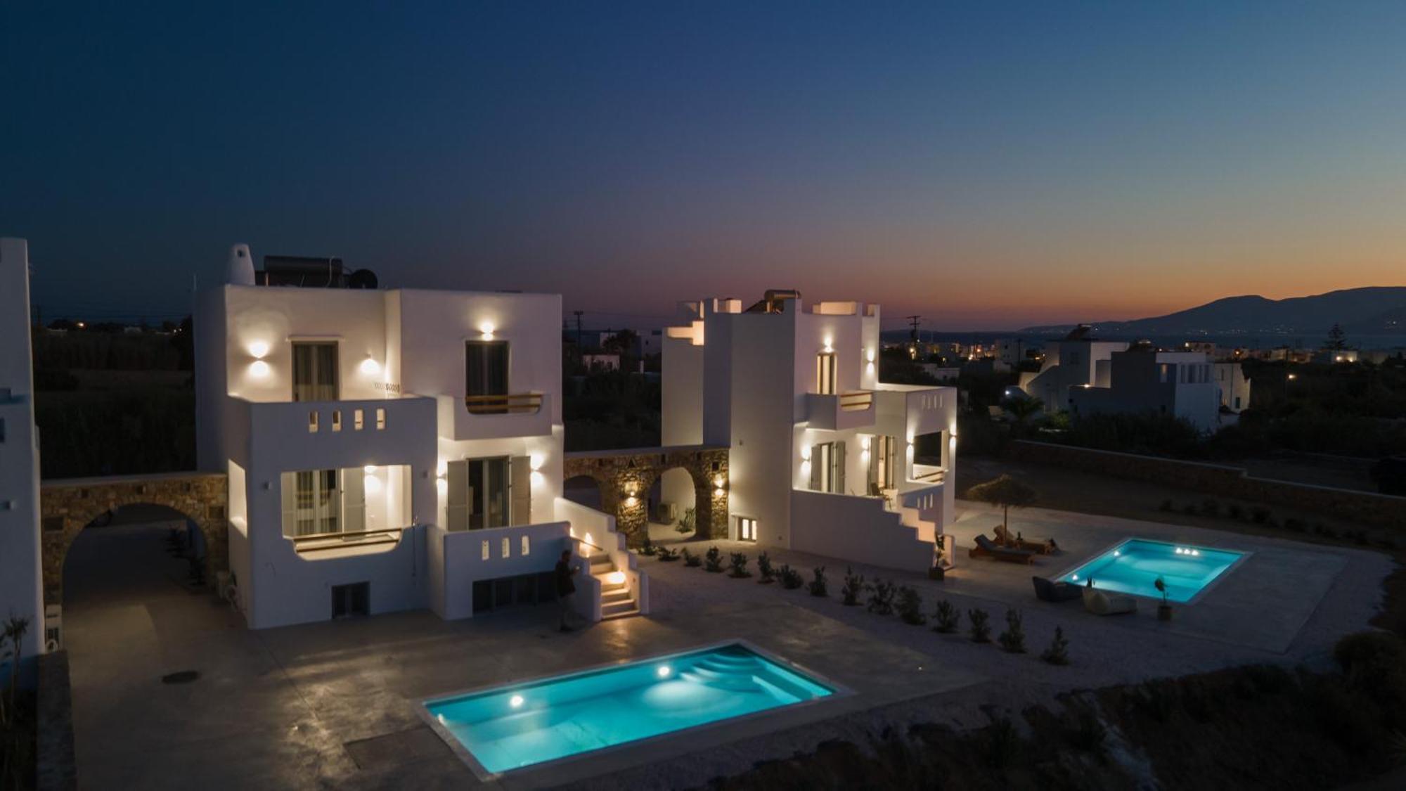 Agia Anna  Nymphee Luxury Villas מראה חיצוני תמונה